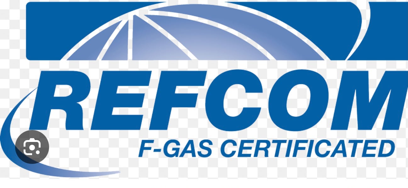 REFCOM F-Gas Certified logo supplied by Aura